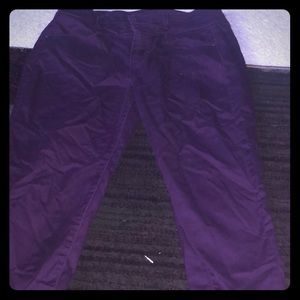 Purple pants